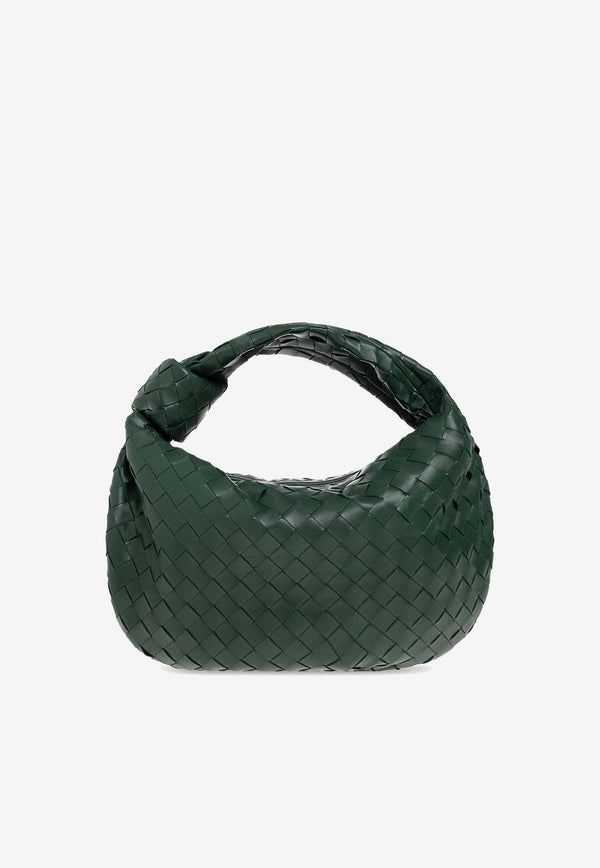 Teen Jodie Top Handle Bag in Intrecciato Leather