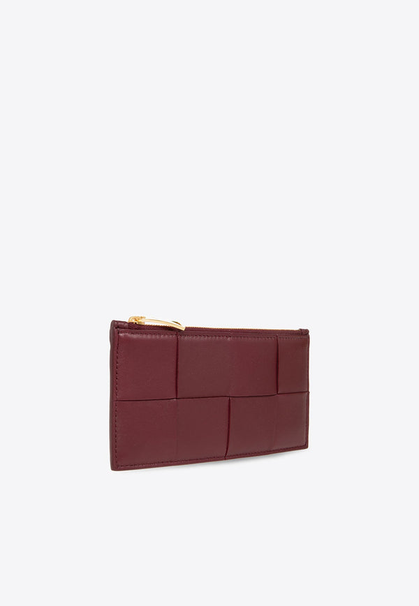 Intreccio Leather Cardholder