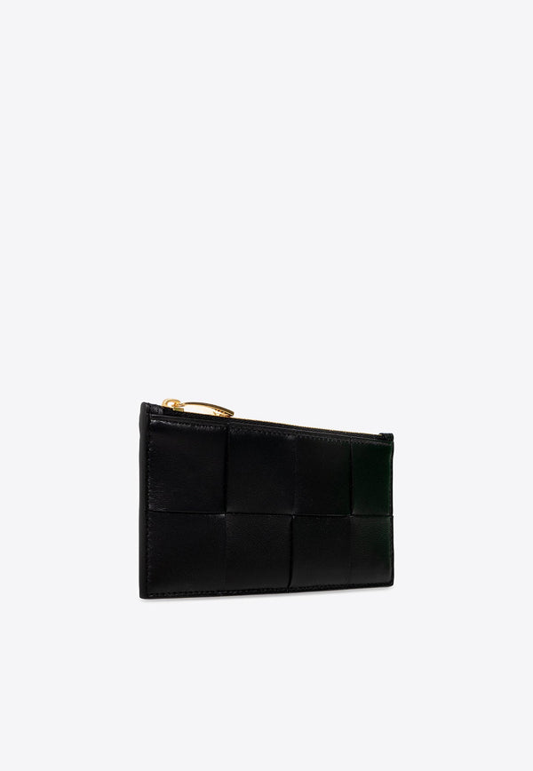 Intreccio Leather Cardholder