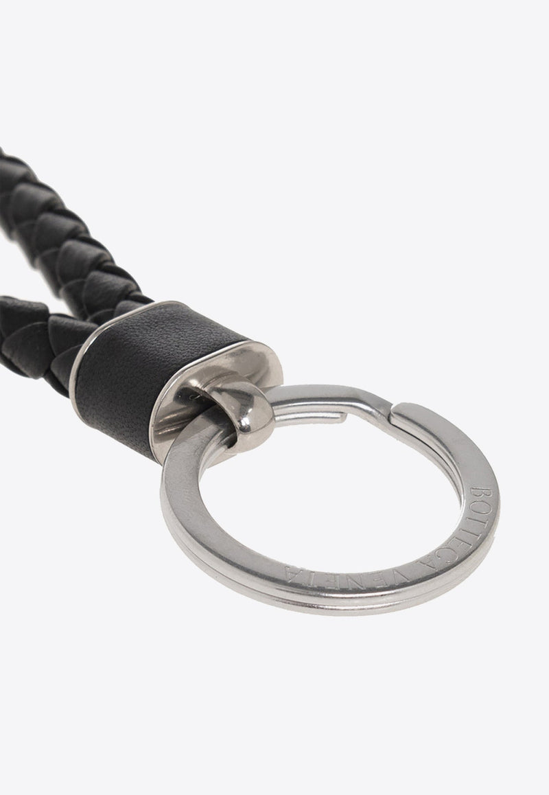 Intreccio Leather Key Ring