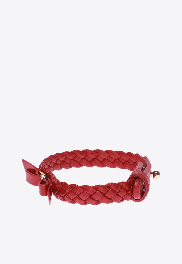 Vara Bow Woven Leather Bracelet