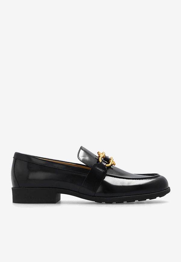 Monsieur Polished Leather Loafers