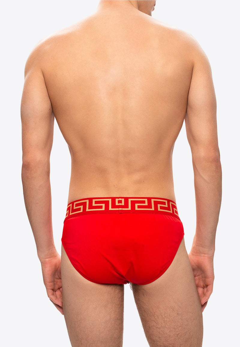 Greca Border Swim Briefs