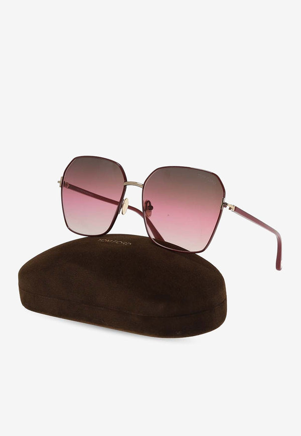 Claudia Oversized Sunglasses