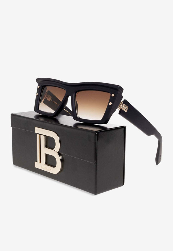 B-VII Square Sunglasses