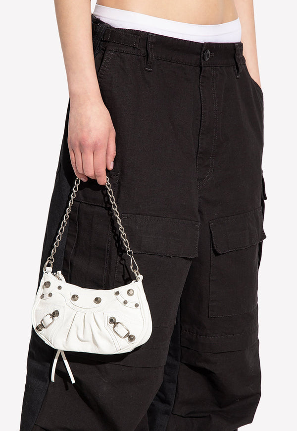 Le Cagole Mini Leather Shoulder Bag