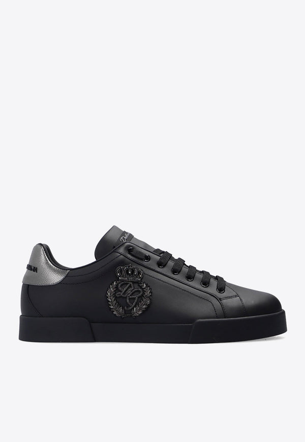 Portofino Low-Top Sneakers with Dg Crown Patch