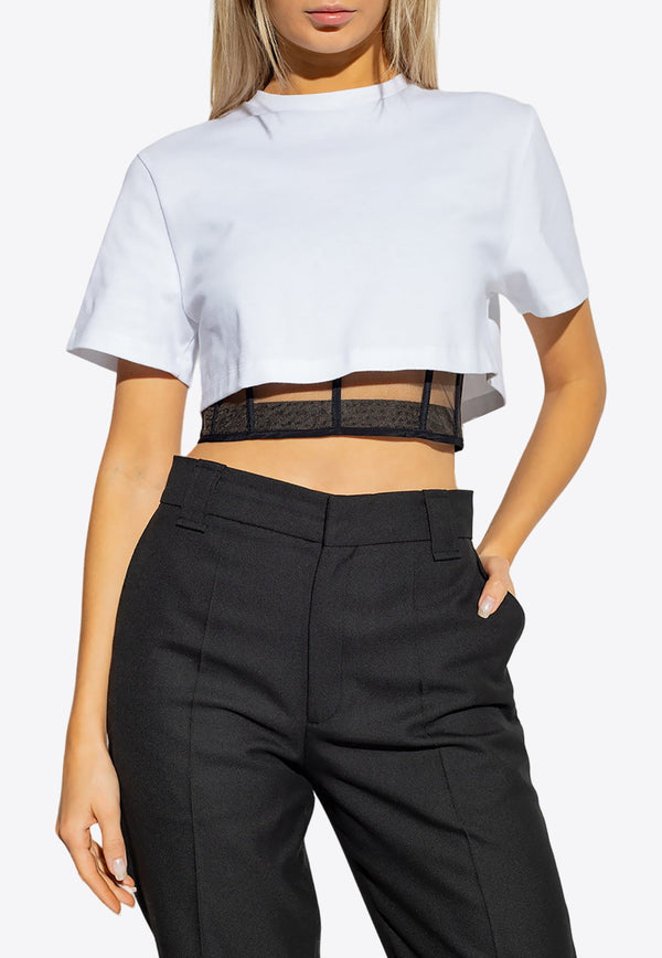 Cropped Cut-Out Top