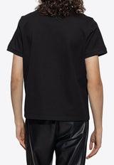 Cassandre Embroidered Boxy Polo T-shirt
