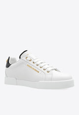 Portofino Logo-Embellished Low-Top Sneakers