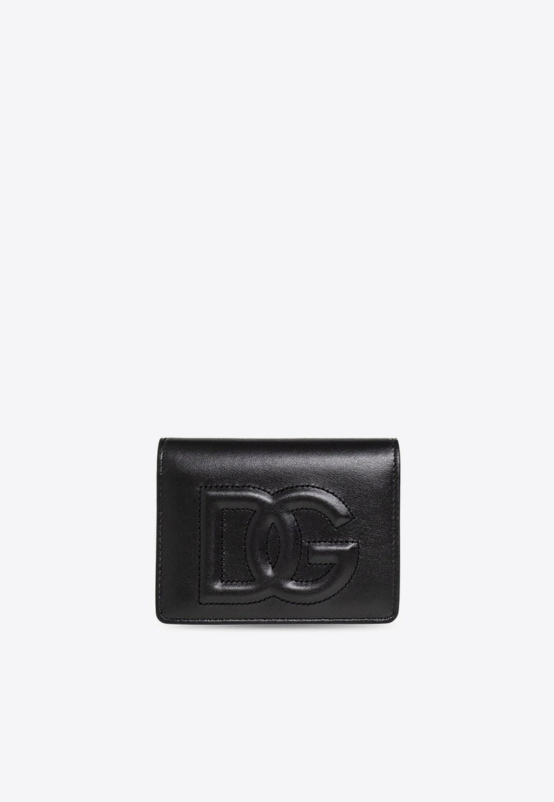 Logo-Embossed Leather Wallet