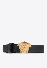 Medusa Head Leather Belt