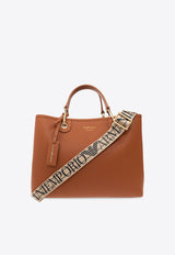 Medium MyEA Tote Bag in Faux Leather