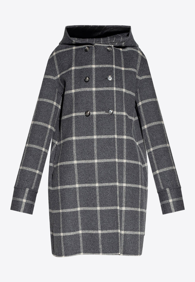 Reversible Double-Breasted Wool Coat