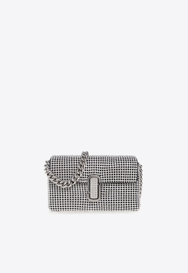 The Mini J Marc Rhinestone Embellished Crossbody Bag