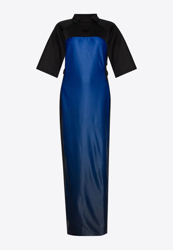 Blue Version Maxi Dress