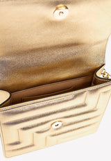 Varenne Shoulder Bag in Metallic Nappa Leather