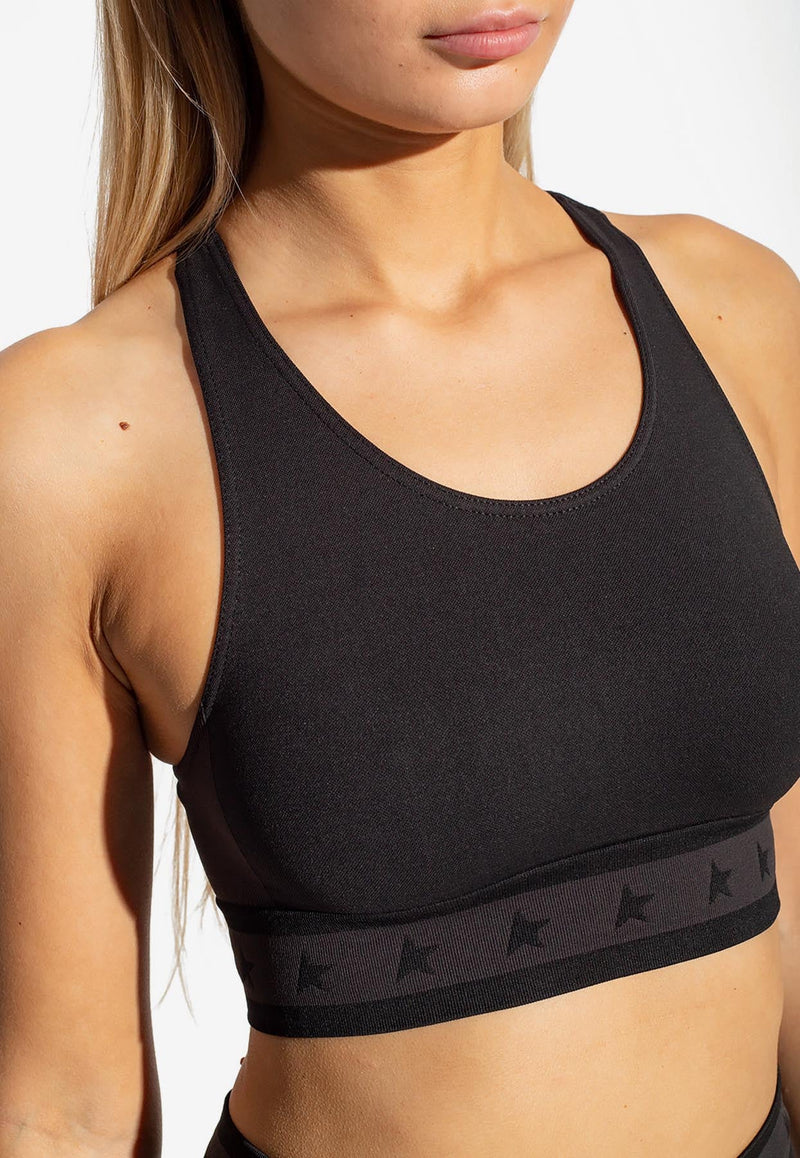 Logo-Motif Sports Bra