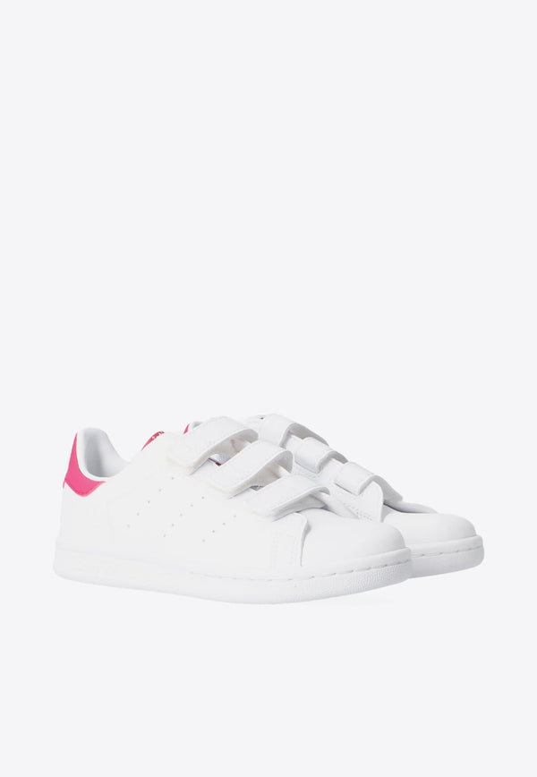 Girls Stan Smith Leather Sneakers