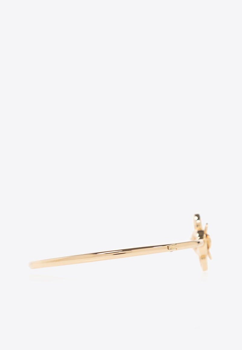 Kira Clover Hinge Bracelet