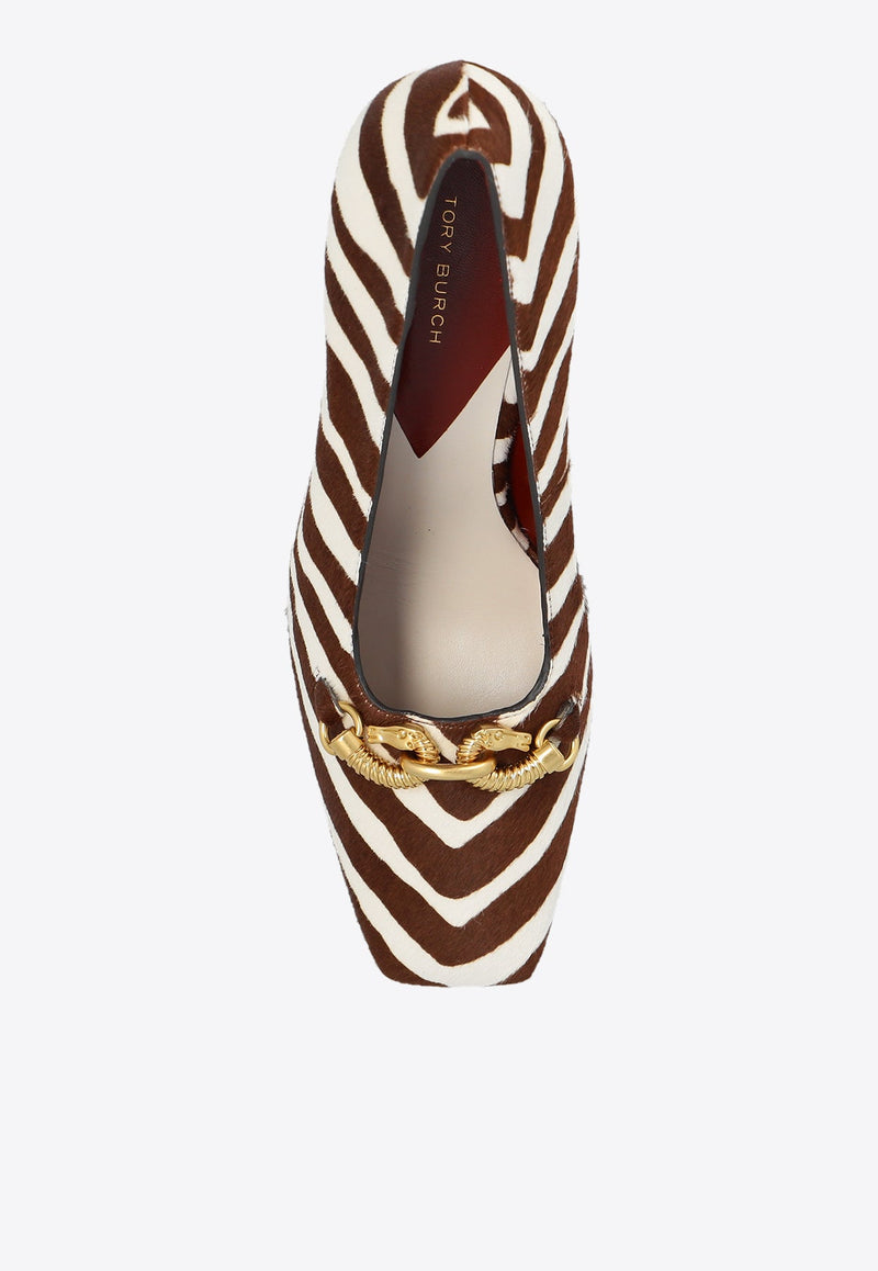 Jessa 90 Zebra Print Pumps