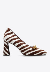 Jessa 90 Zebra Print Pumps