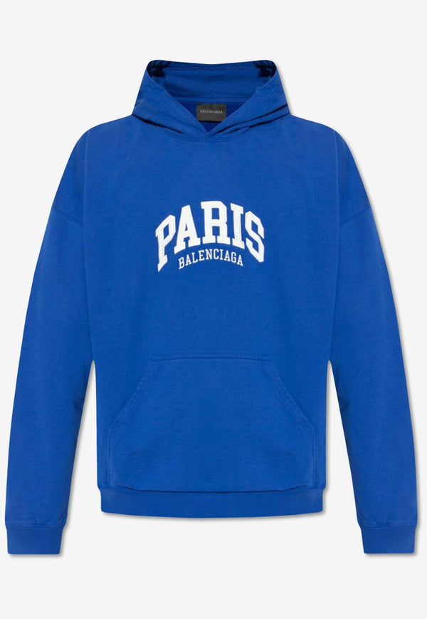 Cities Paris Logo Hooded Sweatshirt
