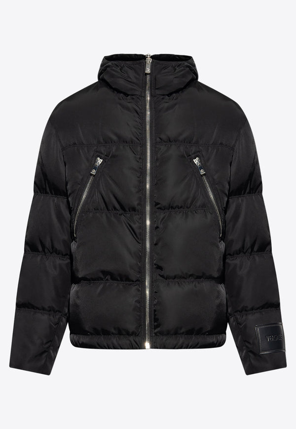 Zip-Up Quilted Down Jacket