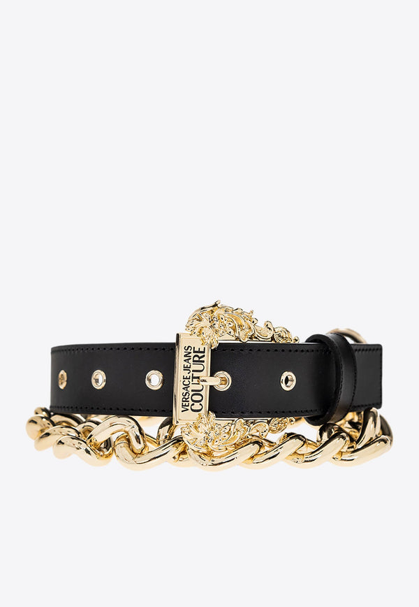 Leather Chain Link Belt