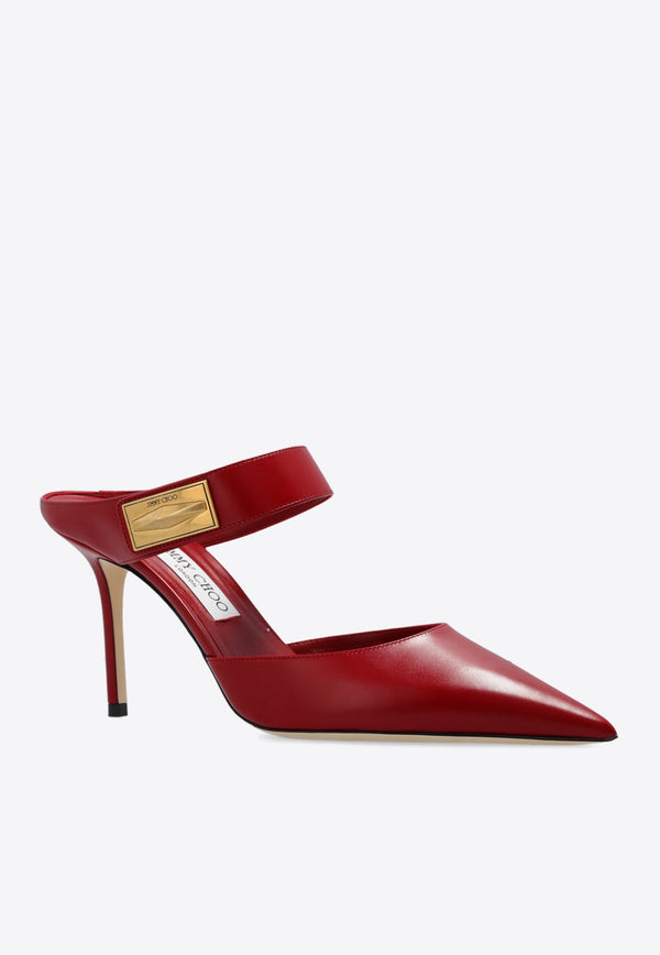Nell 85 Calf Leather Mules