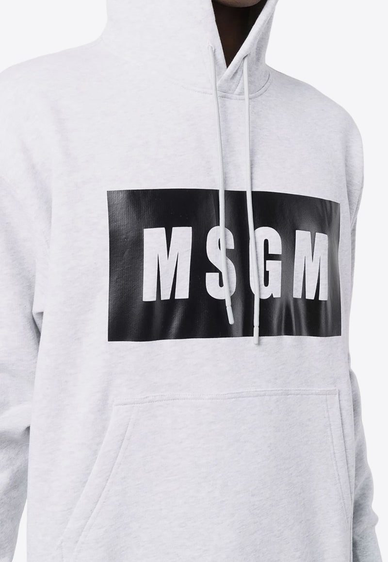 Logo Print Hooded Sweatshirt