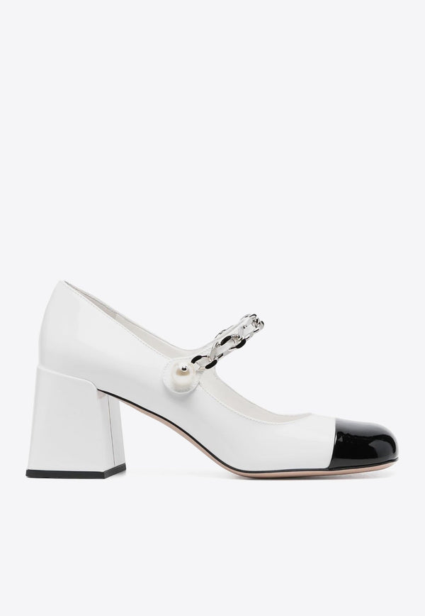 65 Patent Leather Mary Jane Pumps