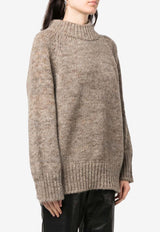 Chunky-Knit Crewneck Sweater