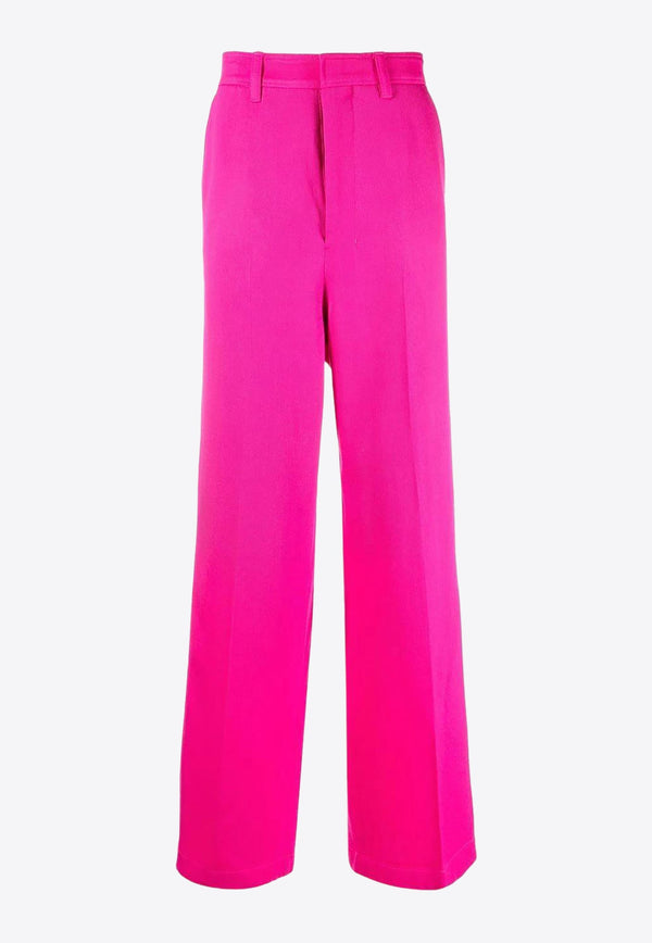 Tailored Wool Wide Pants