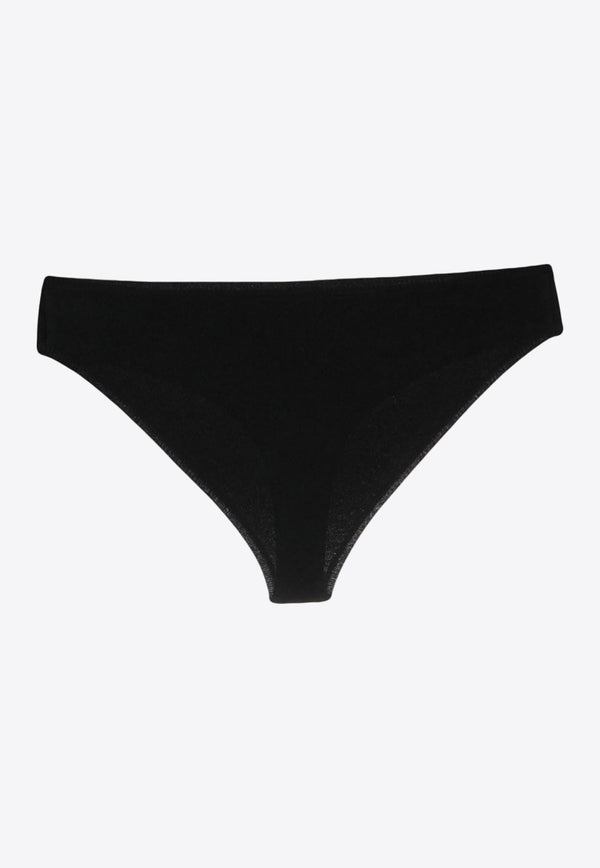 Logo Intarsia Cashmere Panties