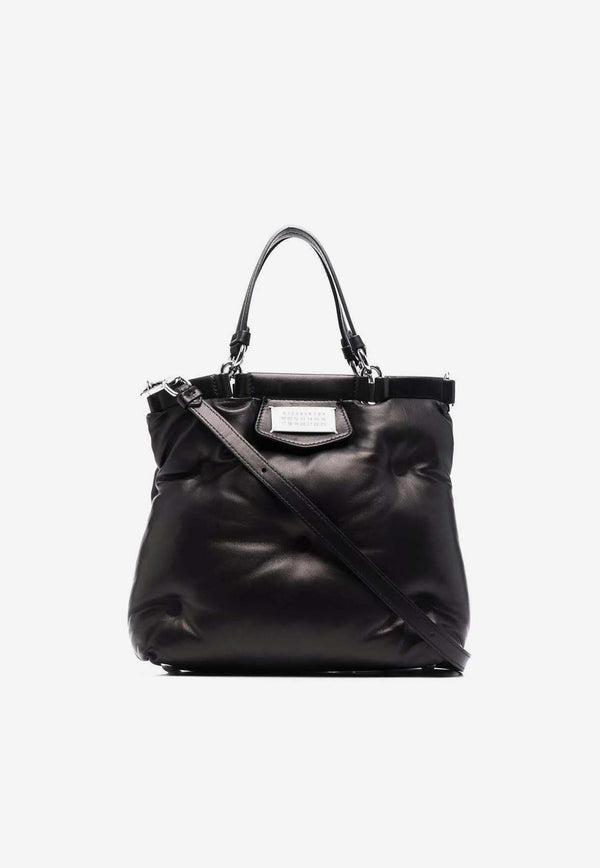 Small Glam Slam Leather Tote Bag