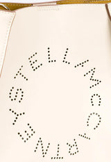 Perforated-Logo Shoulder Bag