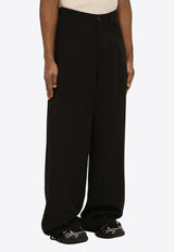 Straight-Leg Baggy Pants