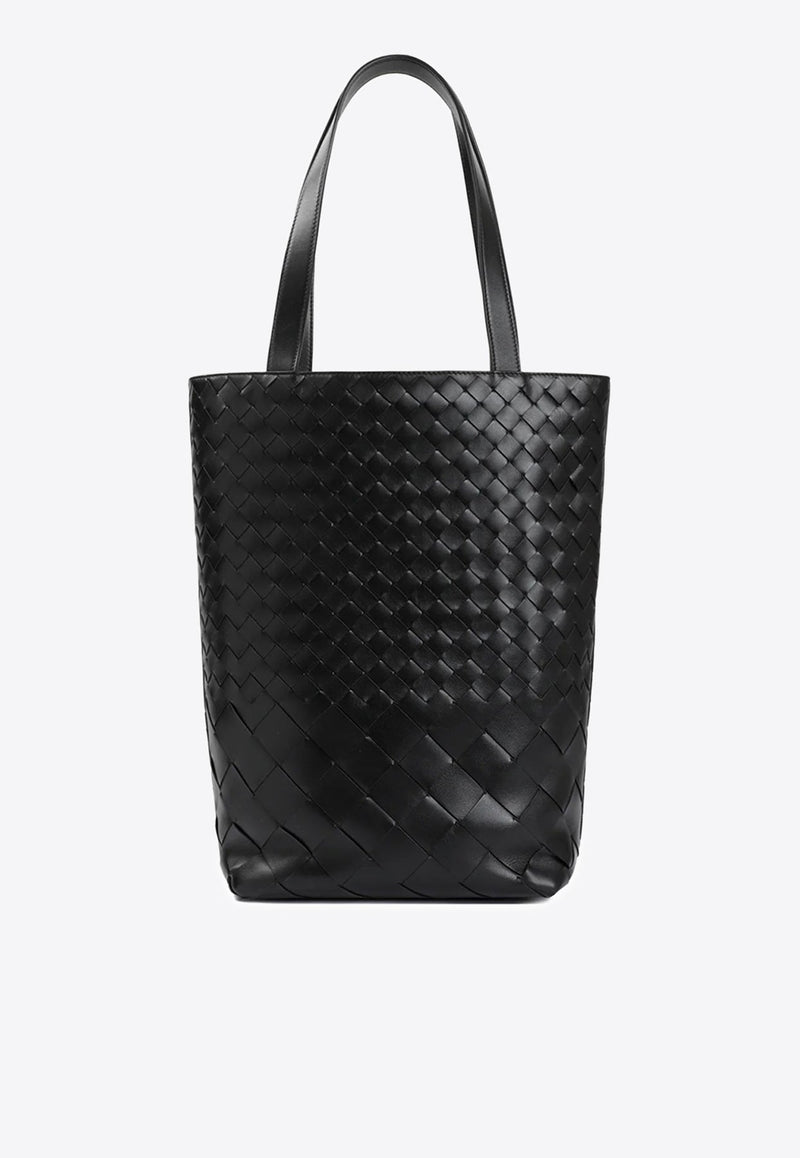 Tote Bag in Intrecciato Leather