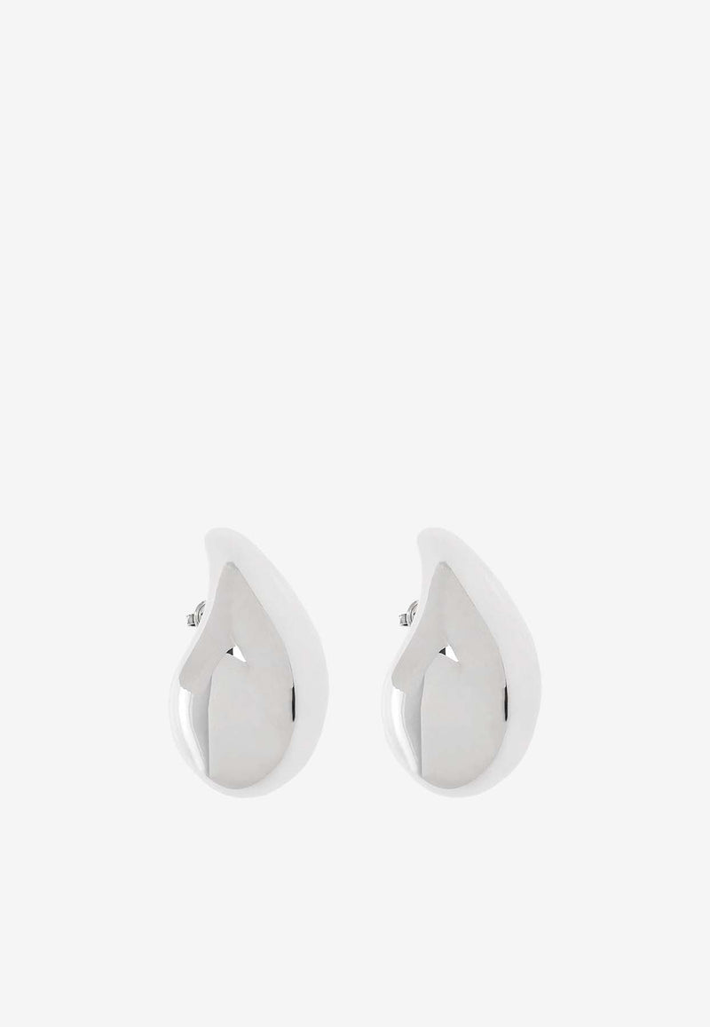 Large Drop-Shaped Earrings