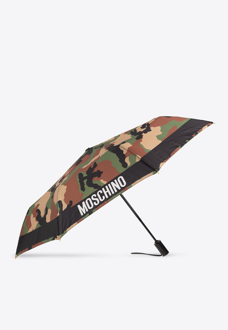 Camouflage Print Foldable Umbrella