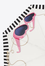 Sunglasses Print Open and Close Umbrella