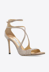 Azia 95 Crystal-Embellished Suede Sandals