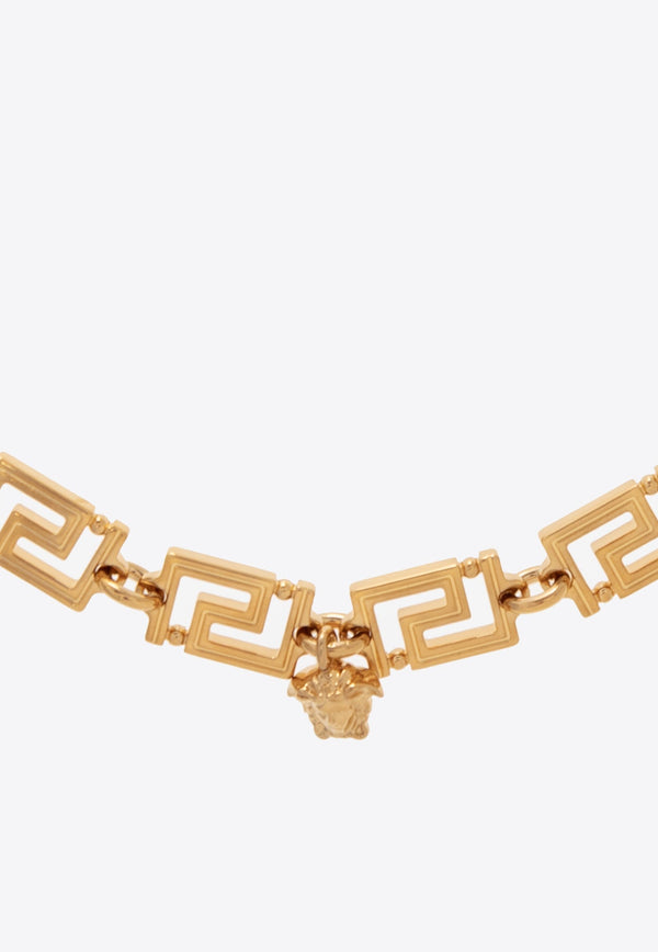 Greca Chain-Link Necklace