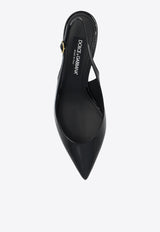 Cardinale 60 Slingback Pumps in Patent Leather