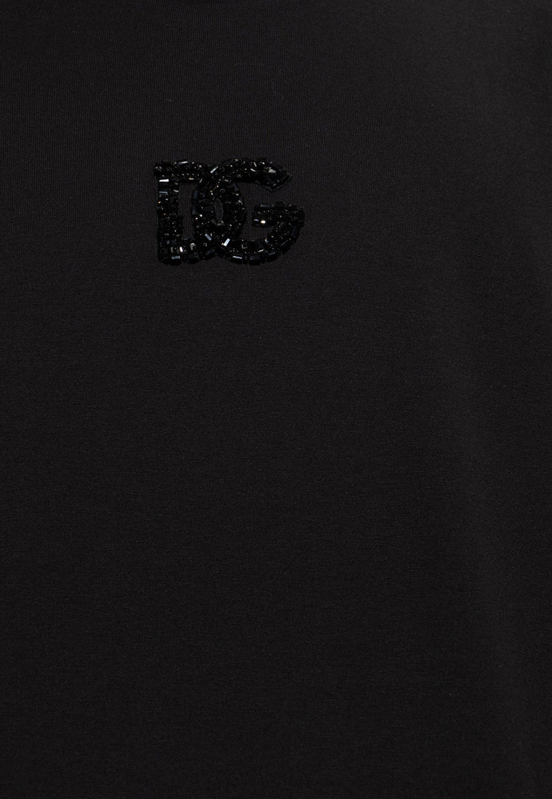 Rhinestone Logo T-shirt