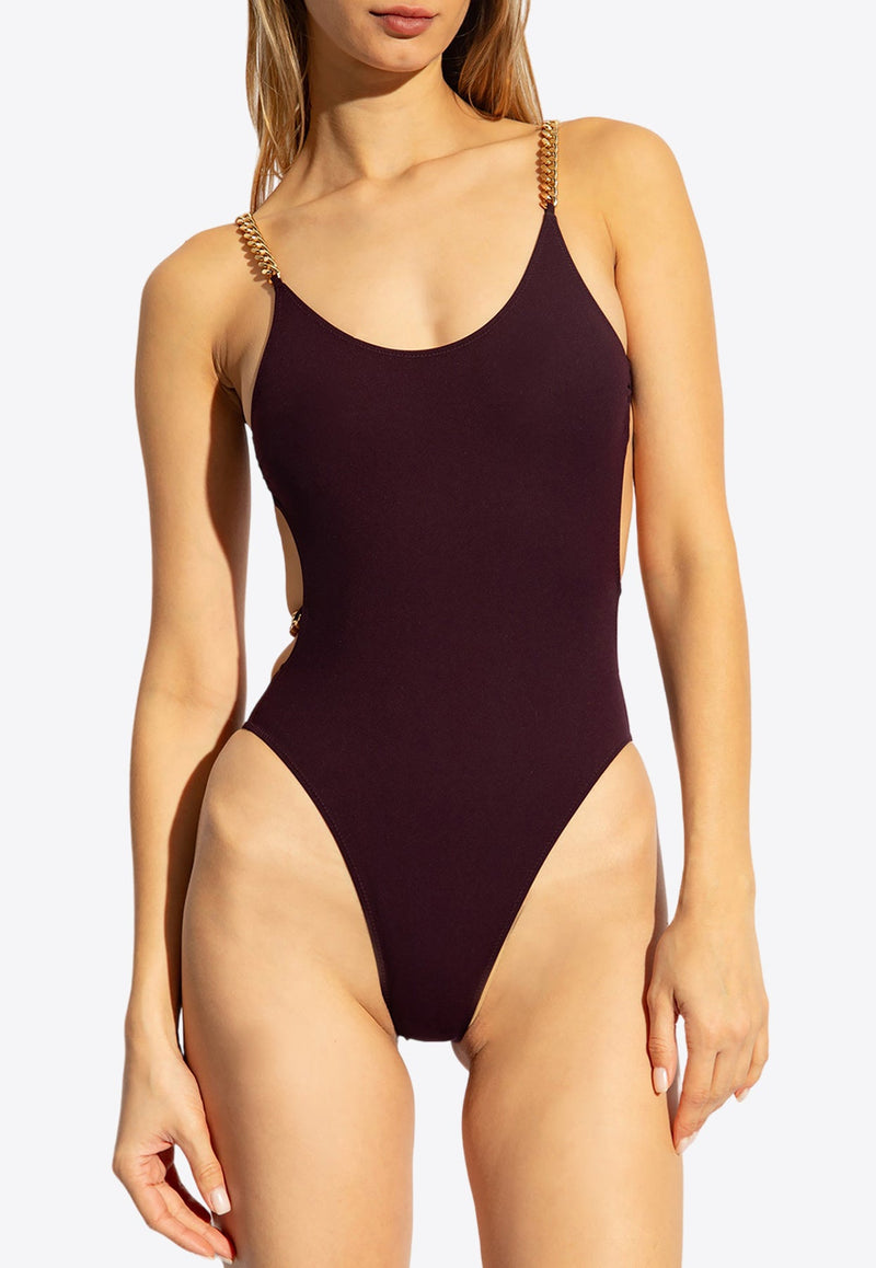 Falabella Chain Link One-Piece Swimsuit