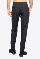 Wool Mohair Tailored Pants