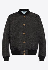 Barocco Quilted Bomber Jacket