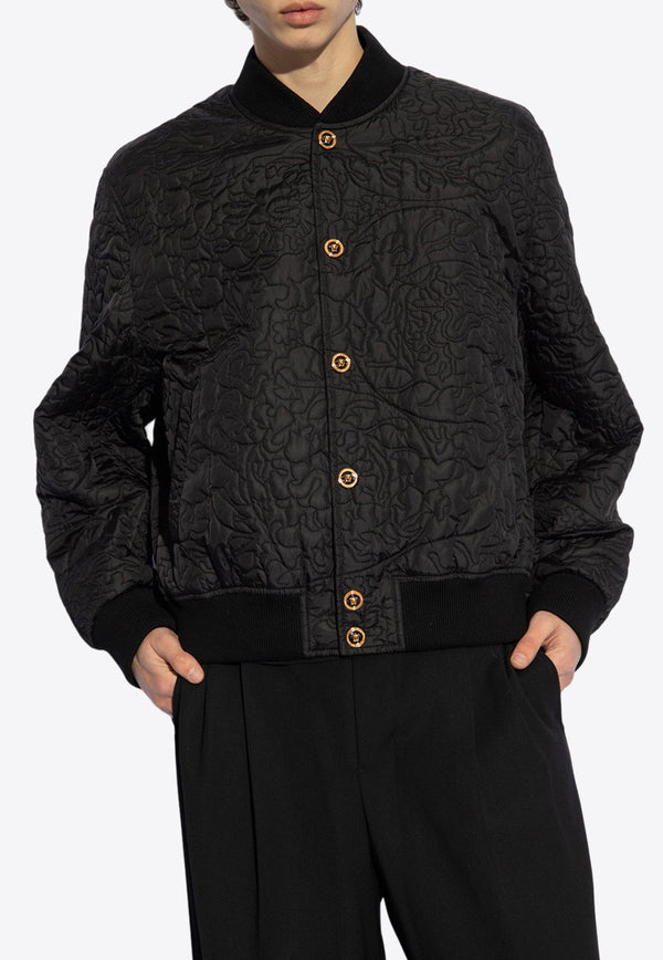 Barocco Quilted Bomber Jacket